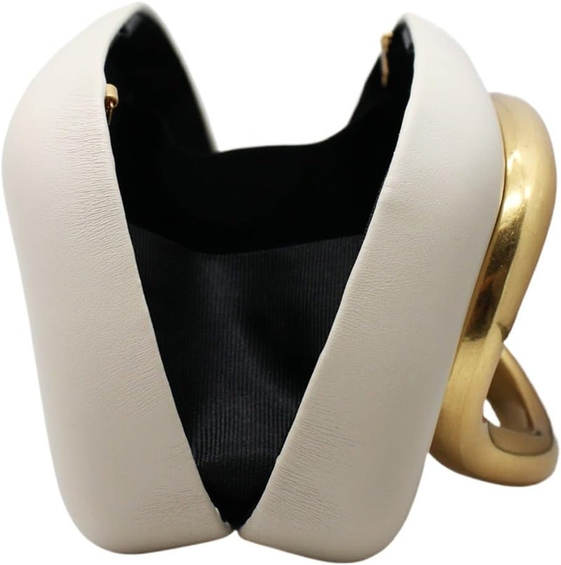 Tasysain Women PU Leather Metal Handle Handbag Trendy Commuting Compact Stone Purse Hand-held Causal Shoulder Clutch Bag - Image 5